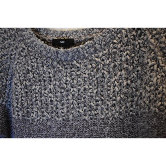 Women's Fate Mauve Purple Chinky Knit Sweater Size L - Picture 2 of 8